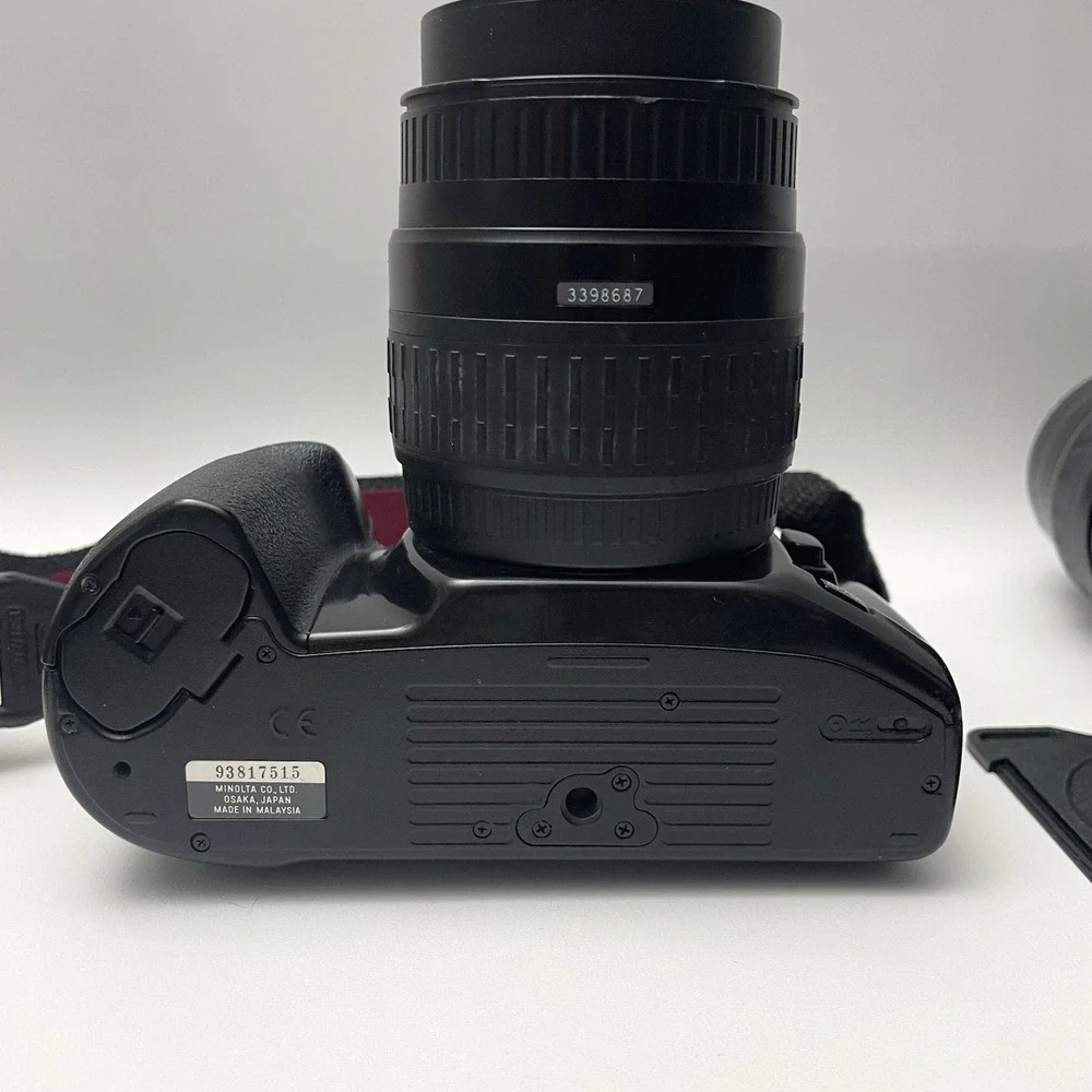 Minolta Maxxum 450si Camera Lot Bundle W/ 28-80mm, 28-105mm & 70-210mm AF Lenses